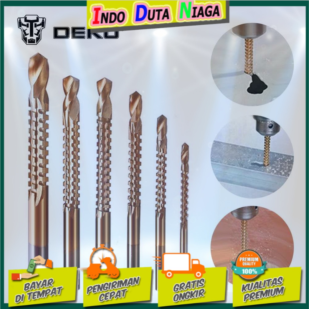 Deko Mata Bor Power Drill HSS Steel 6 PCS - DW1369