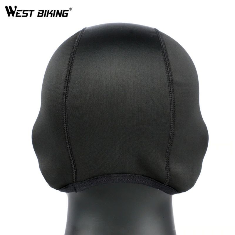 WEST BIKING Topi Helm Sepeda Cycling Helmet Hat Winter Thermal Fleece Model Clasic - YP0201183 - Black