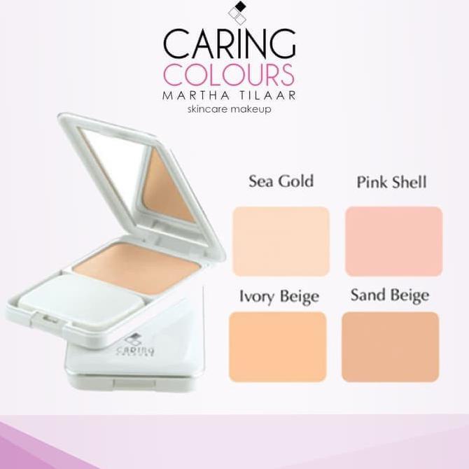 Bedak Caring Extra Protection With Spf 15