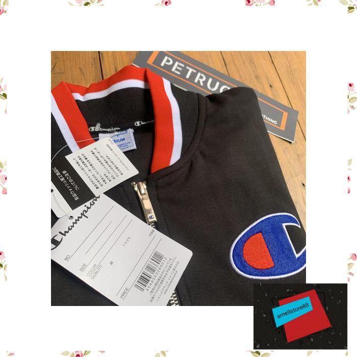 Jaket Pria parasut parka gunung CHAMPION Bomber Baseball Man Cowo Original IU27