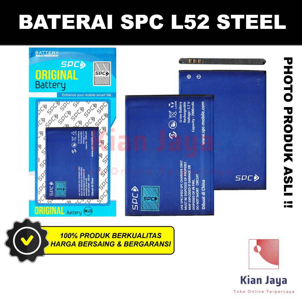 Baterai Hp SPC L52 Steel Original OEM Batrai Batre Battery