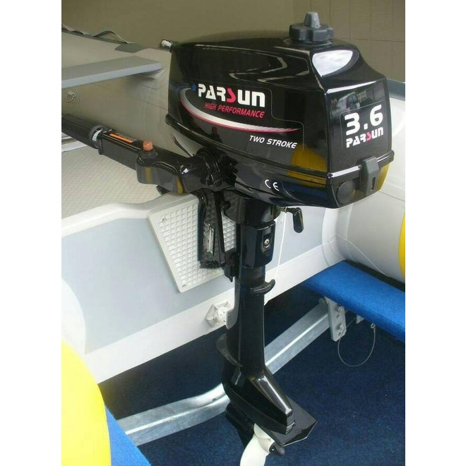 Mesin Tempel 3.6 Hp Bensin Campur Merk Parsun