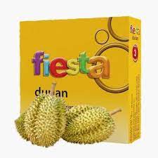 Kondom Fiesta Rasa Durian Isi 3 Pcs