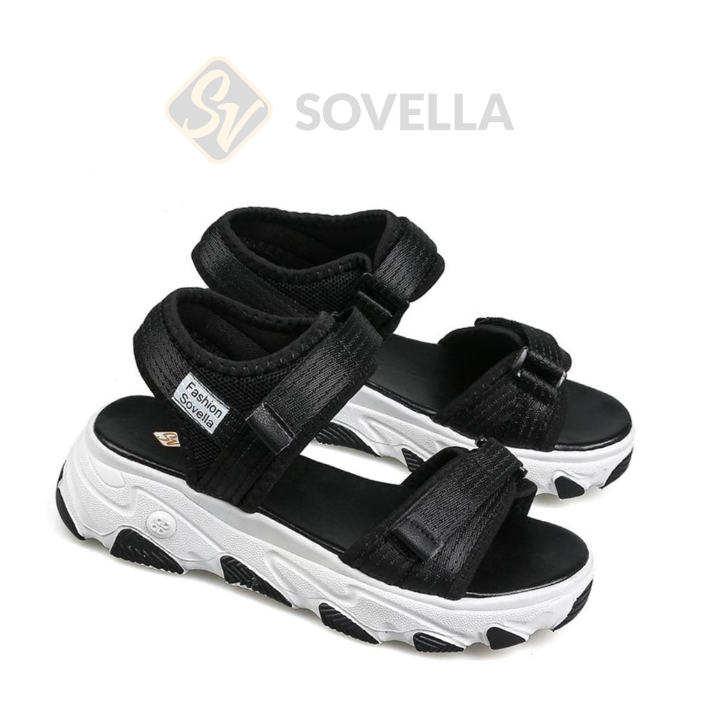 Diskon (ATM) SOVELLA Kazumi Sepatu Sendal Kasual Sandal Gunung Wanita Import SP2048 Terkini