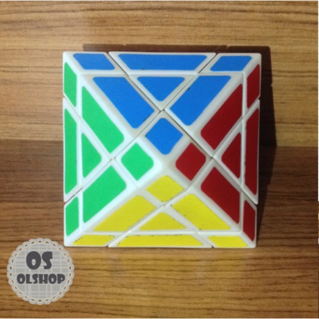 BANTING HARGA Rubik QJ Trajber Octahedron Magic Cube