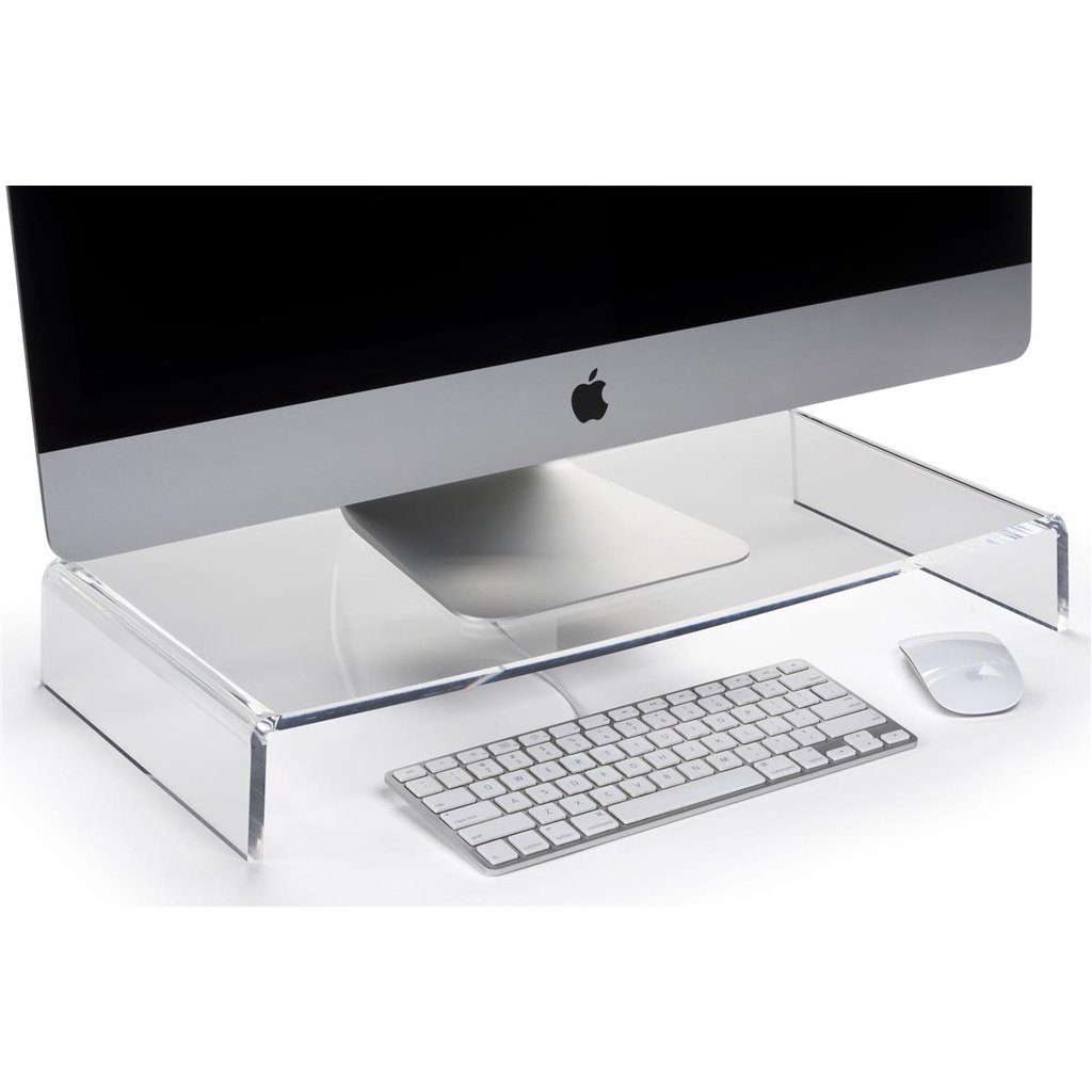 Jual Acrylic Clear Desktop Riser Monitor Stand Indonesia