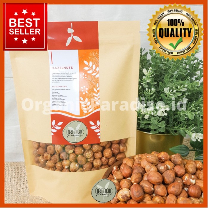 

504Oekho Roasted Hazelnut 100 Gr / Kacang Hazelnut Panggang 100 Gr Premium 6J477iyfi