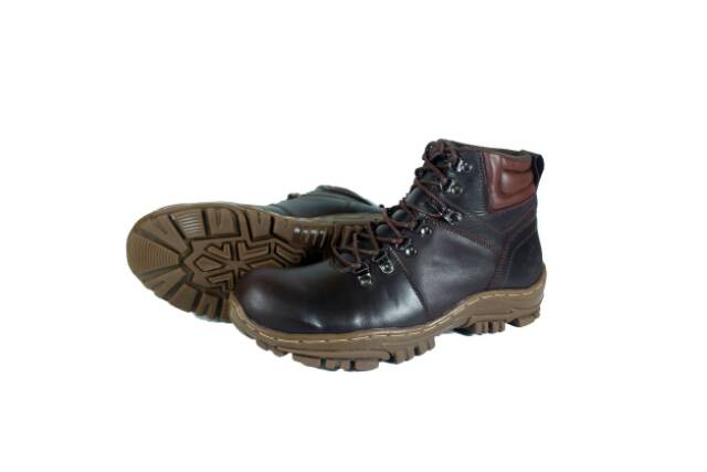 SEPATU SAFETYBOOT KULIT ASLI