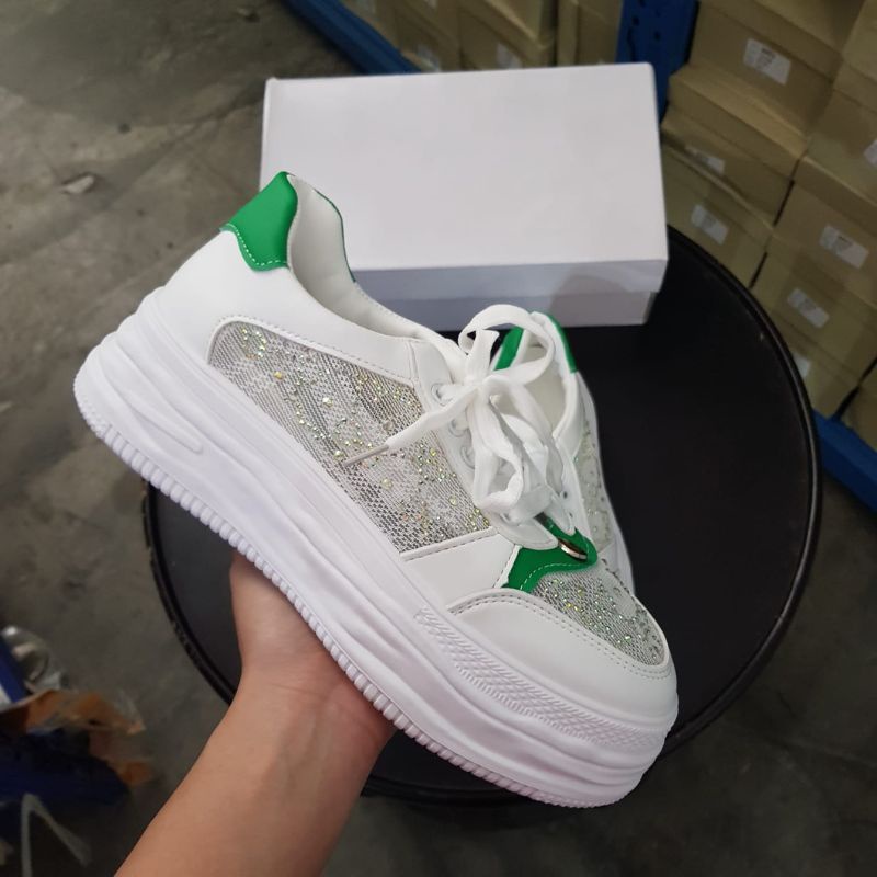 [✅BISA COD] 8090 Sepatu Wanita Import OOB Sneakers VIRAL 2021 2022