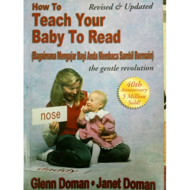How to teach your baby to read glenn doman