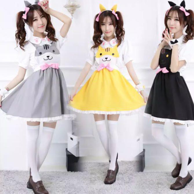 Special Price jaket wanita murah❥ Costum maid neko/cat lolita jaketDewasa