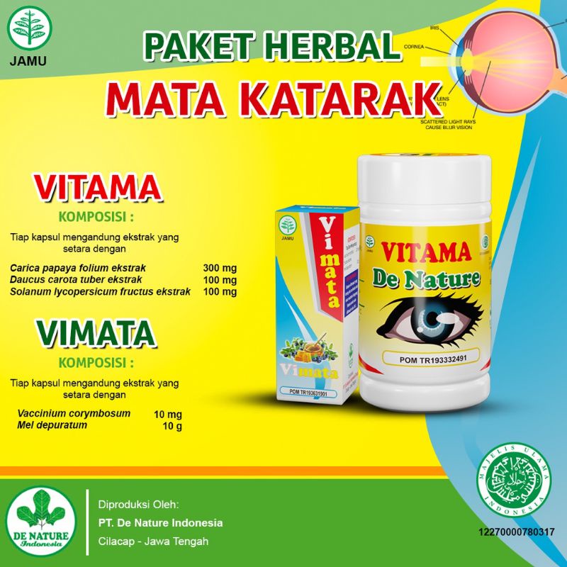 vitamin mata obat mata katarak mata minus herbal