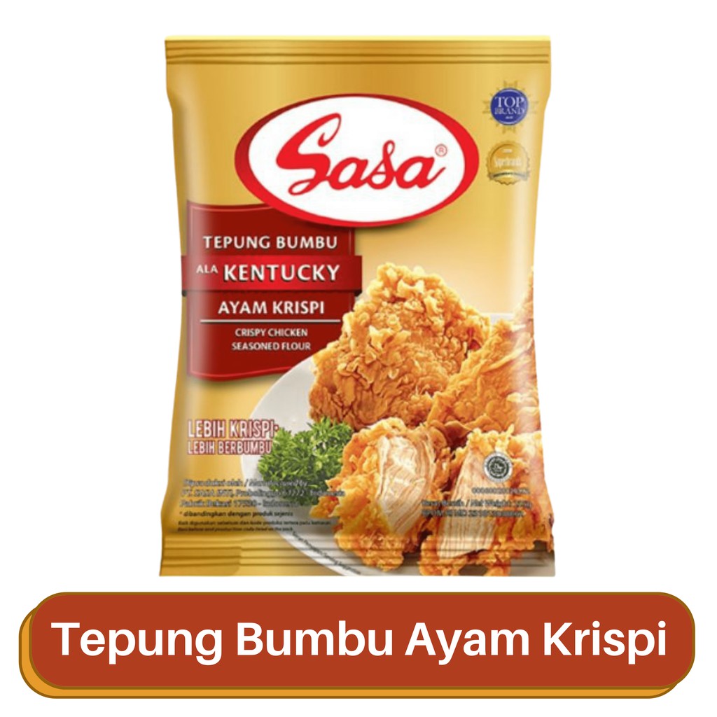 

Sasa Tepung Bumbu Ayam Kentucky80g (Per Renceng 10)