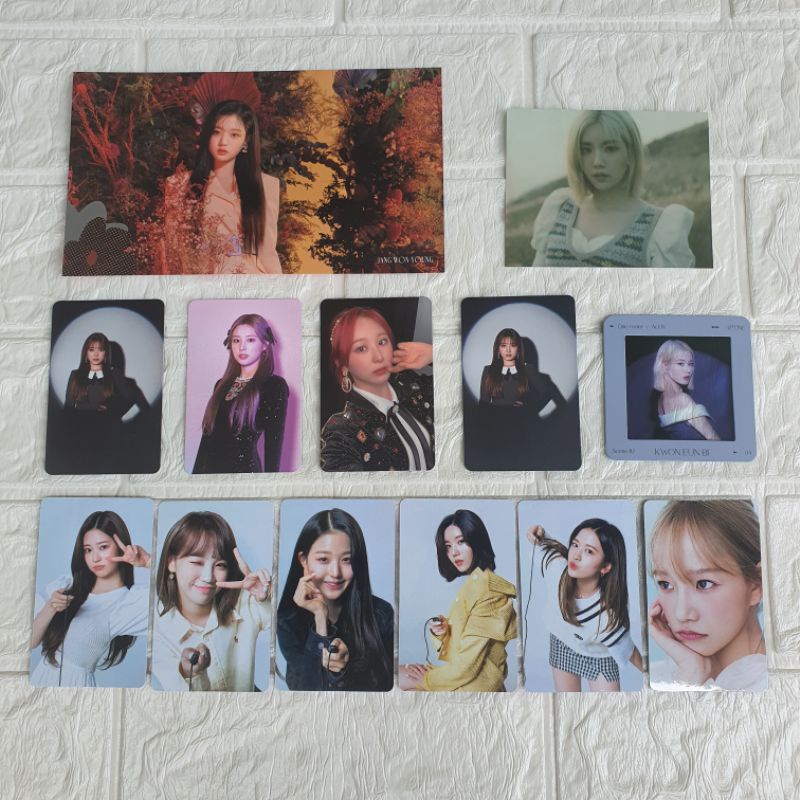 IZONE One reeler & Oneiric AR PC Photocard