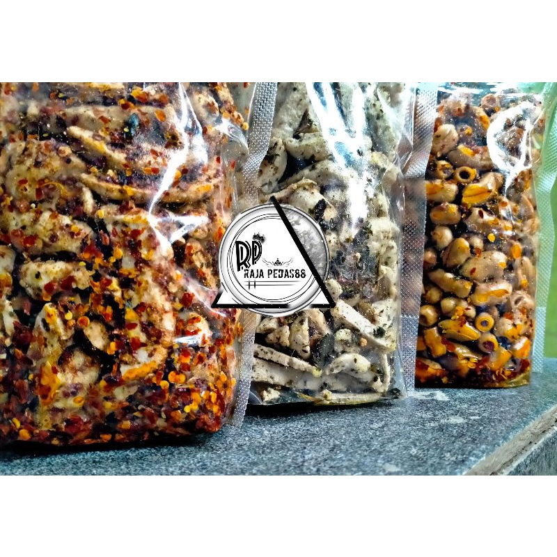 

Basreng pedas daun jeruk