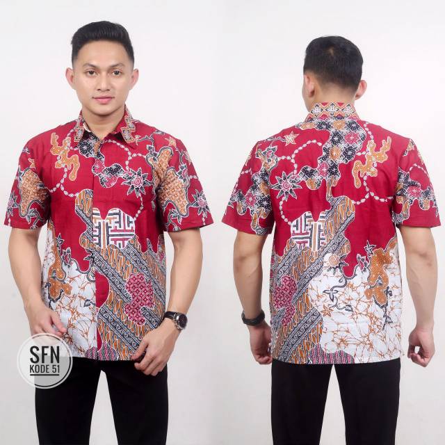 BELI 3 = 100RB/ KEMEJA PRIA/KEMEJA BATIK/ BAJU PRIA/ KEMEJA KANTOR/ HEM BATIK/ HEM KANTOR MURAH/HEM