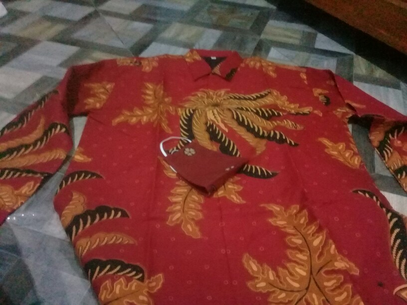 Godongan Kemeja Batik Pria Lapis Furing Katun Primisima Batik Solo