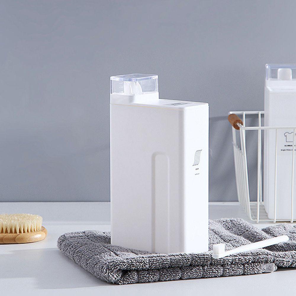 [Elegan] Botol Penyimpanan 1000ml Reusable Refillable Kapasitas Besar Bathroom Organizer