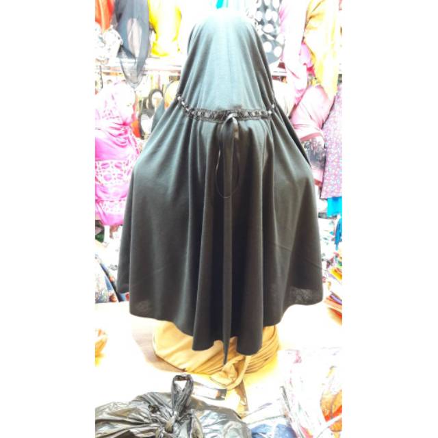 Jilbab bergo Anak Sekolah Rabbani bahan Kaos