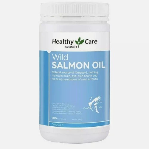 HealthyCare Wild Salmon Oil 1000mg - 500 kapsul