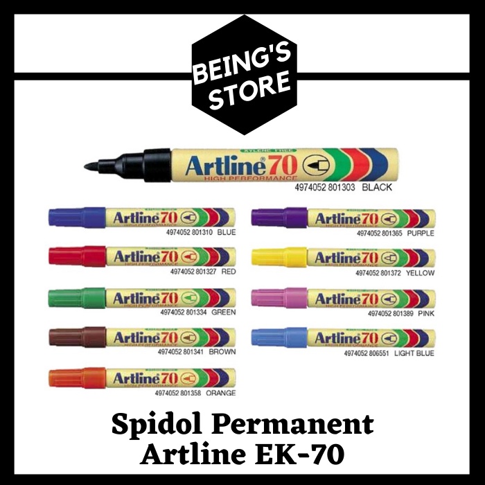 

SPIDOL PERMANEN PERMANENT MARKER ARTLINE EK-70