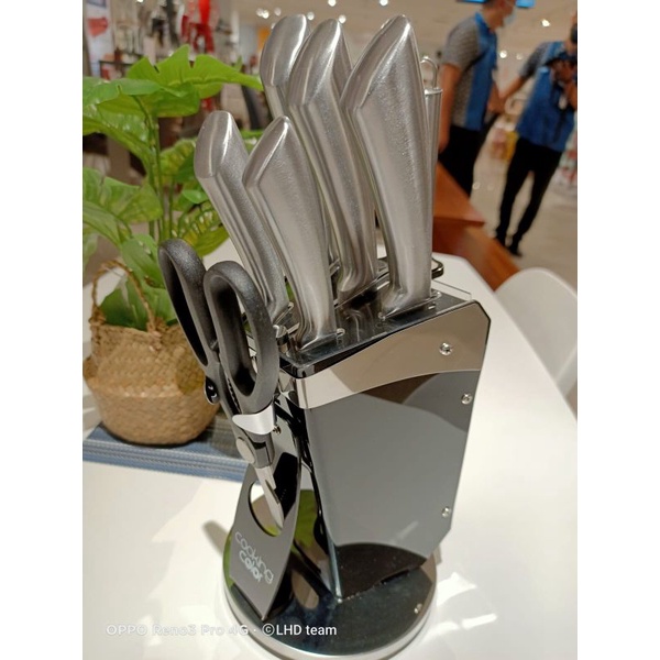 pisau set informa /pisau cooking color