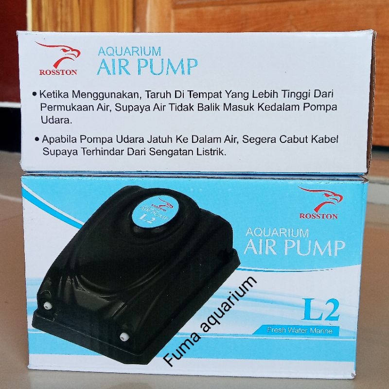 Pompa Gelembung Udara Aerator Airpump 2 Lubang ROSSTON L2