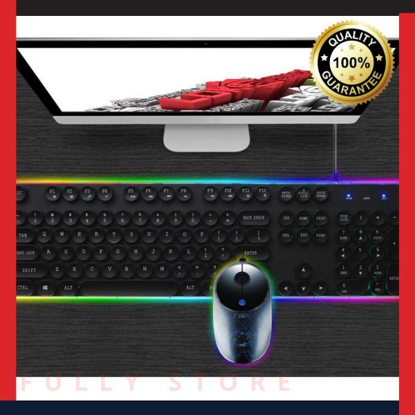 Terlaris LDKAI Retro Punk Mechanical Keyboard RGB with Mouse - GT800 Keren