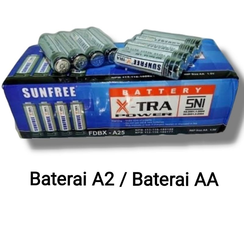 Baterai aa sunfree