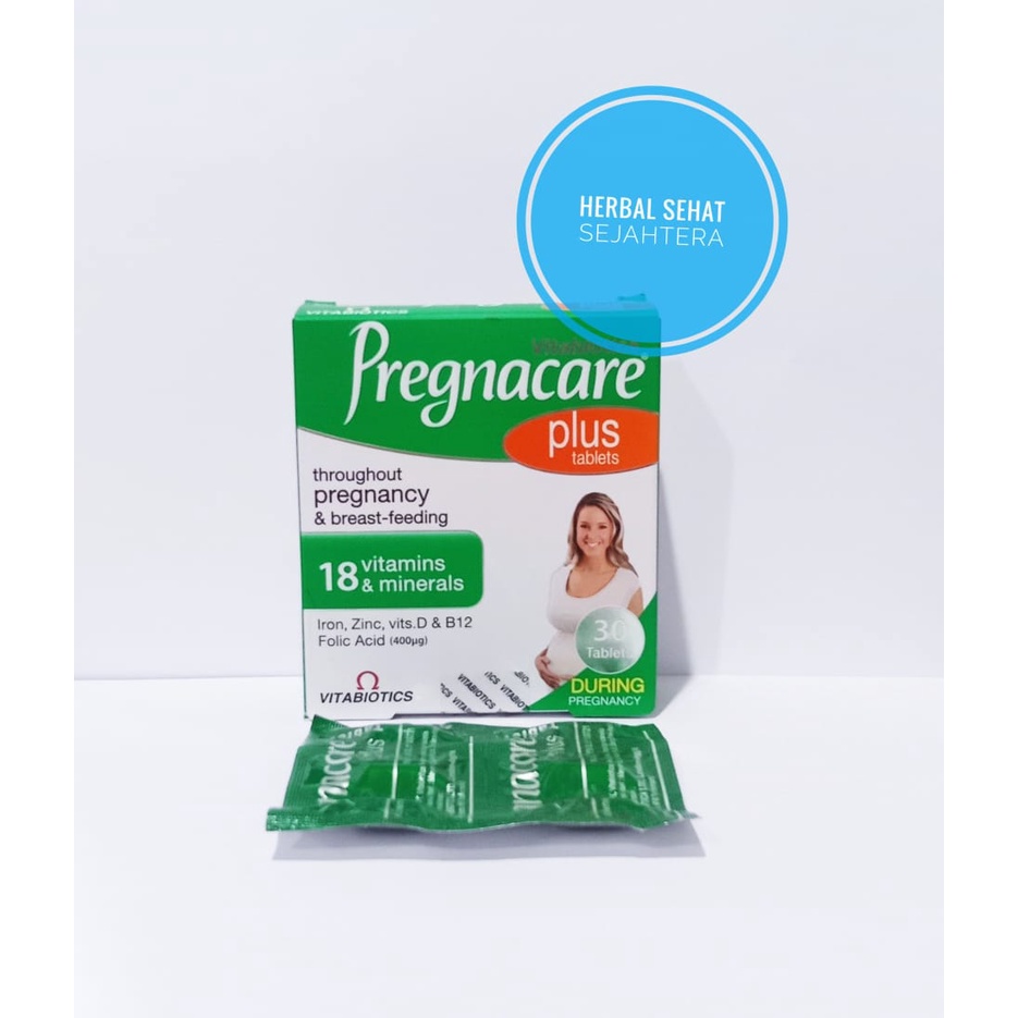 Jual Pregnacare Plus Tablet Pregnacare Plus Tablet Suplemen Makanan Yang Mengandung 18 Nutrisi Untuk Ibu Dan Bayi Vitabiotics Indonesia Shopee Indonesia