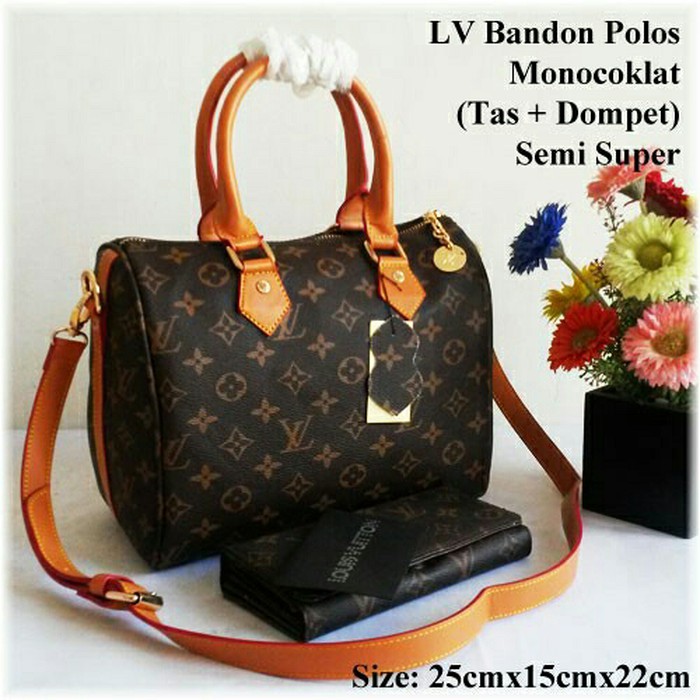 Tas - Tas Wanita - Tas Import - Tas 1Set - Tas Cewek - Tas Branded - LV Speedy