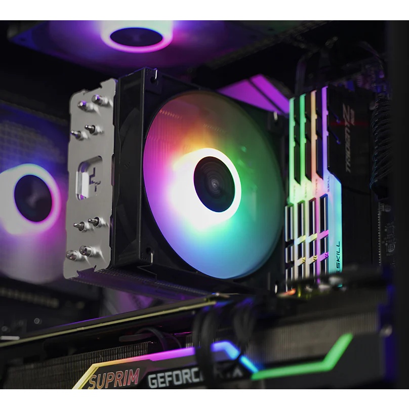 DeepCool AG400 LED Fixed RGB CPU Cooler