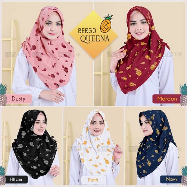 Hijab Bergo Queena