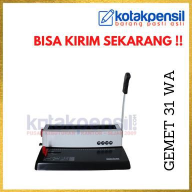 

✨ BISA COD✨ Mesin Jilid Spiral Kawat GEMET 31 WA (A4, 3:1)