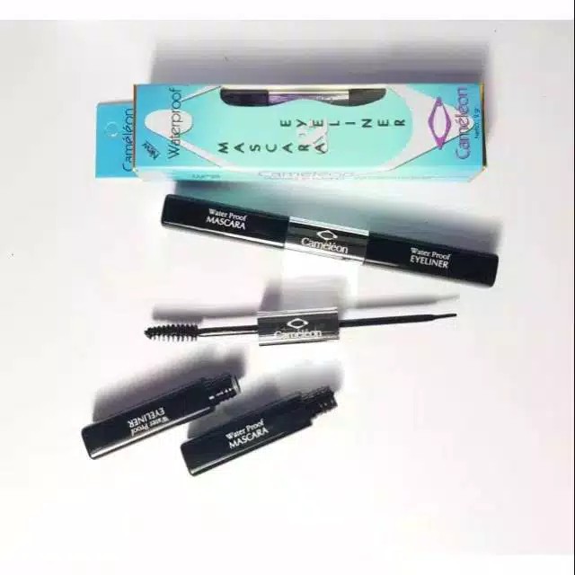 (CYBER) COD TERBARU Maskara &amp; eyeliner cameleon 2in1