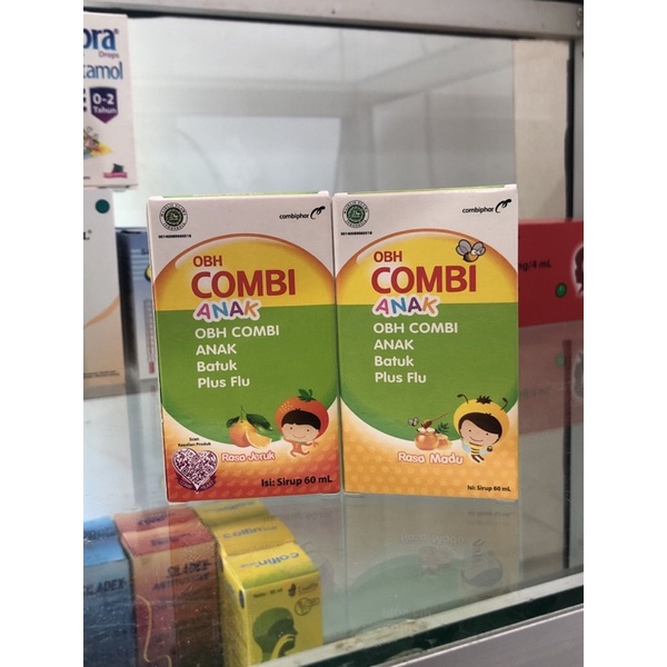 OBH COMBI Anak Batuk Pilek Demam Flu 60ml