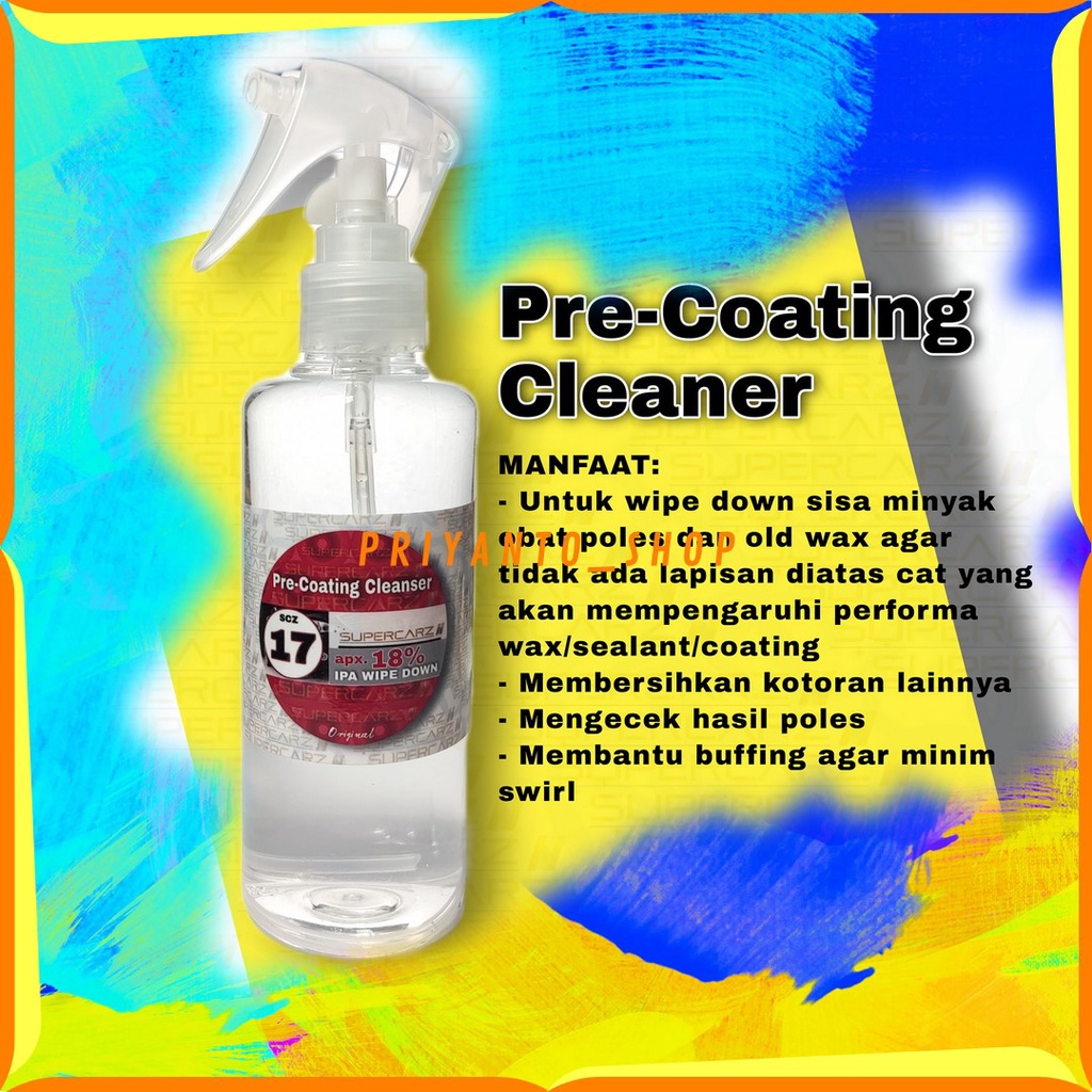 TERMURAH CAIRAN PEMBERSIH RESIDU OBAT KOMPOUND SEBELUM NANO CERAMIC PRE-COATING