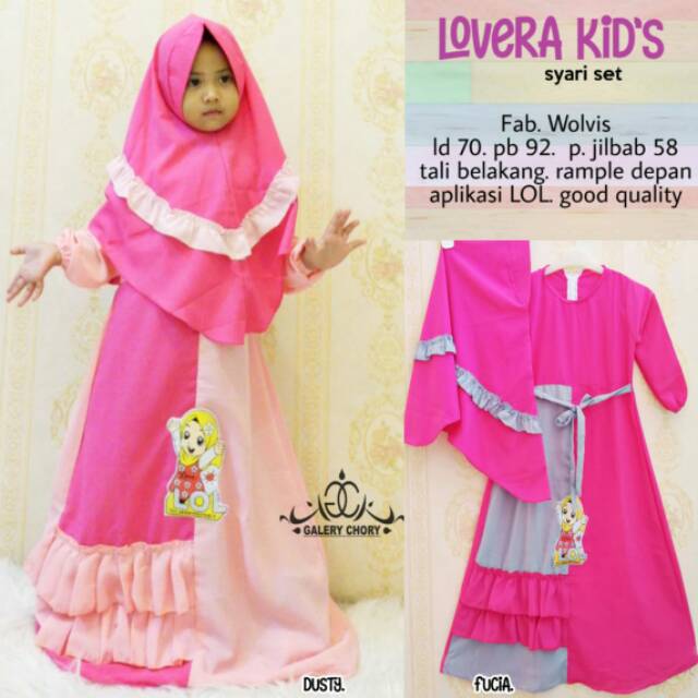 Lovera Syari Kids by Galery Chory