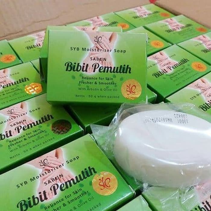❄️MATCHA❄️ SABUN BIBIT PEMUTIH BY SYB BPOM - WHITENING SOAP SYB - sabun wajah