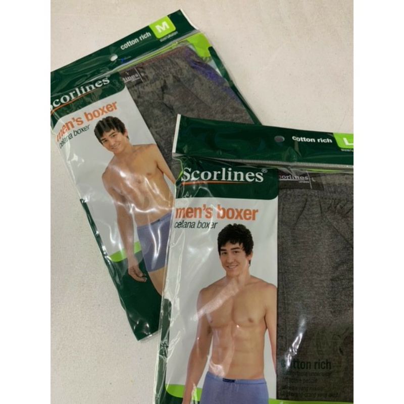 Boxer Pria Scorlines