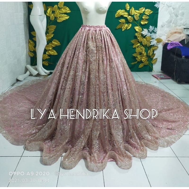 Rok ekor pengantin candy crush