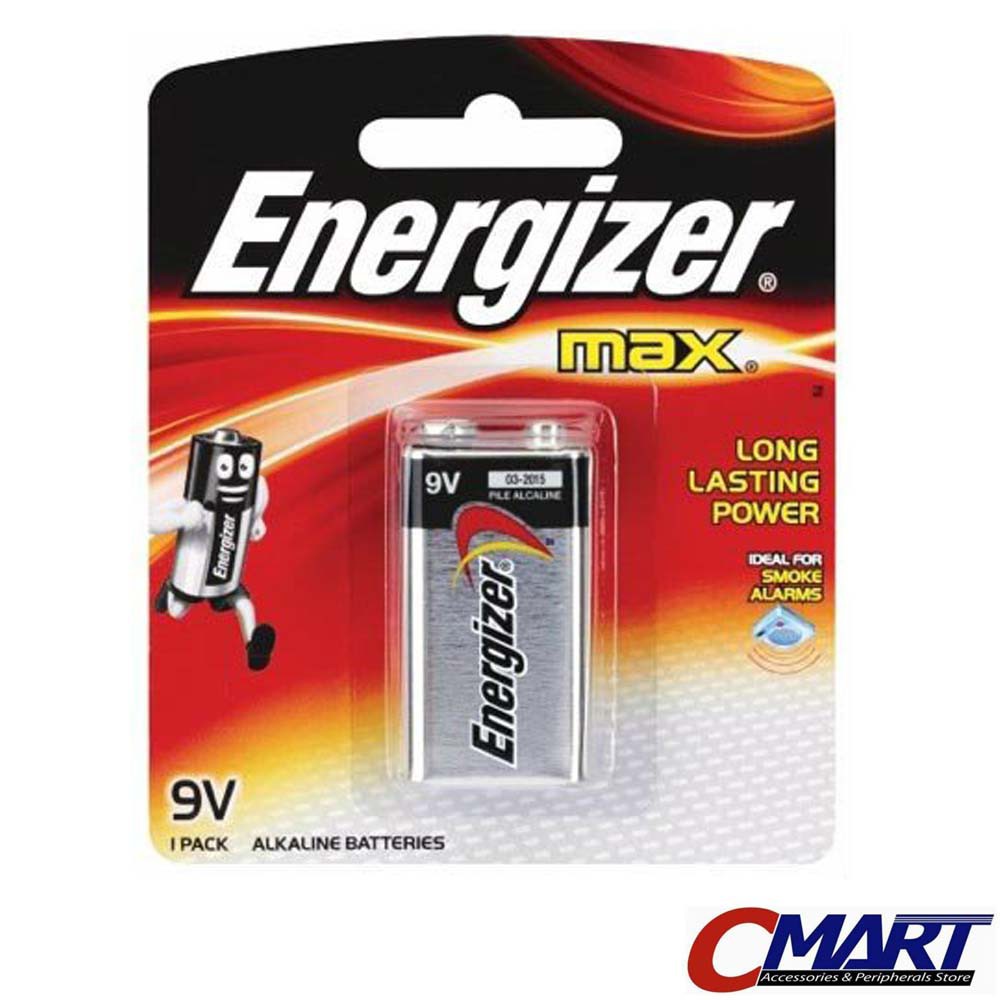 Baterai Alkaline Energizer Kotak 9V 9 V Volt batre battery