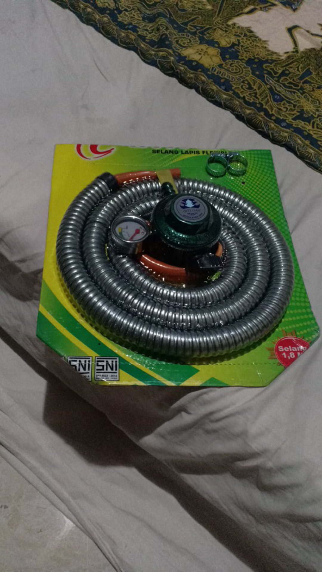 Intigas Paket Selang Regulator Gas Meter - Inti Gas Anti Tikus Metal