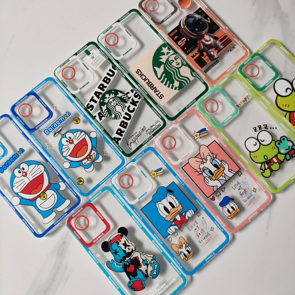 Softcase Motif Case Karakter Casing Iphone 6 6s Plus 6+ 6s+ 7 8 Casing Bening