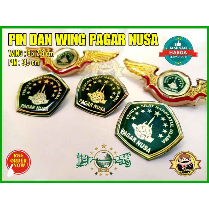 PIN DAN WING PAGAR NUSA