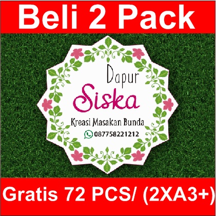 

STIKER LABEL PRODUK CUT OFF 6