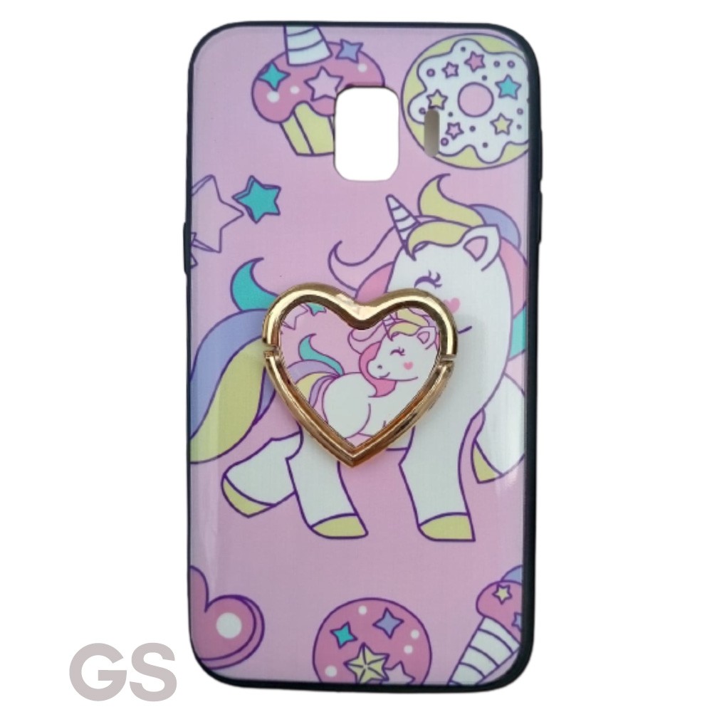Casing hp import Samsung J2 CORE   Case hp  Fuze Ring Love korea style