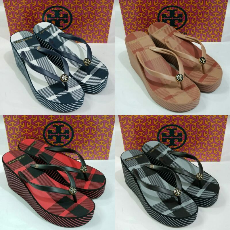 SANDAL TORY BURCH WEDGES PREMIUM FLIP