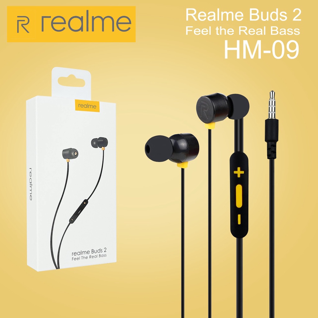 Headset Realme Buds 2 Feel The Real bass HM-09