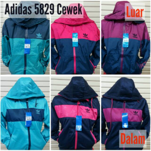 Jaket adidas cewek 5829 import grade original